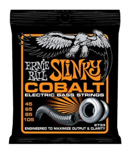 Ernie Ball 2733 Cobalt Saiten für Bassgitarren 45-105